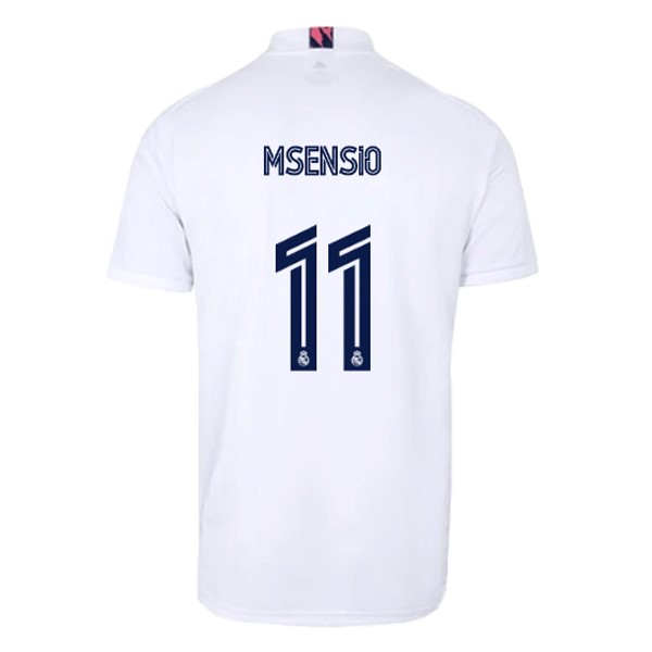 Camiseta Real Madrid Primera Equipación NO.11 Asensio 2020-2021 Blanco